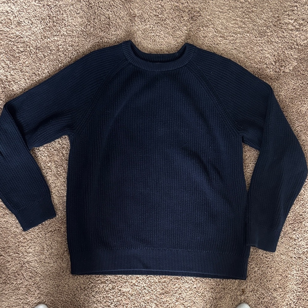 Old Navy Men's Dark Blue Crewneck Sweater